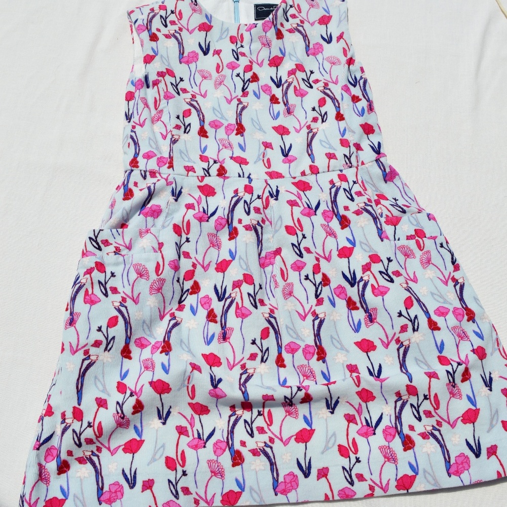 Oscar de la Renta girls floral party dress size 5t